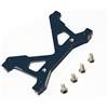 EPTNNASO For Crawler RC SCX10 II Upgrade Parts (AX90046, AX90047) Aluminum Rear Lower Shock Mount Brace - 1Pc Set Black For AX31386