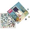 Flame Tree Gift Adult Sustainable Jigsaw Puzzle Moomins on the Riviera: 1000-pieces. Ethical, Sustainable, Earth-friendly