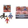 Jada Toys - Avengers Single Pack Figures, 2,5, 4 pezzi
