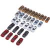 CRDARAAV 30pcs Dipinto Modello Auto Costruzione Treno Layout N Scala 1:150