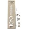 KYO Colore per capelli 100ml + ossigeno 150 ml by kyo, AMMONIA FREE E PPD FREE con collagene Marino e cheratina (1.0 Nero)