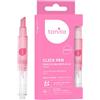 Tanita | Click Pen Depilazione Viso di Precisione | Penna Cera + 20 Strisce + 1 Salvietta Post Depilazione | Per tutti i tipi di pelle | con estratto di fiori di ciliegio