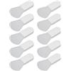 Vomeko Pennelli per maschera per facciata silicone da 10pc Vomeko, applicatore di maschera di fango, pennello maschera silicone manico, per fango facciale, maschera cosmetica, argilla (Smerlato)