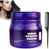 Generico Lumino Liss crema raddrizzante capelli, ripristina setosità naturale dei capelli, senza crespo, capelli lisci setosi, per tutti i tipi di capelli, 8.8oz con pettine