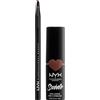 NYX Professional Makeup Rossetto Suede Matte 04 Free Spirit Opaco Vellutato Texture Cremosa Labbra Morbide Lunga Durata + Pennello Labbra Pro Brush Lip con Punta Sottile - Set da 2