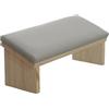 Generic Supporto Per Il Braccio Di Manicure - Pad A Mano Per In Legno, Supporto Per Cuscini D'arte In Pelle PU | Piattaforma Di Bracciolo Per Inclinata, Pad Di Lucidatura Morbida Comoda Per Uso