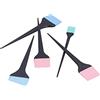 Generic Set di Pennelli per Tintura per Capelli in Silicone 6 Pezzi con Pennelli Grandi, Medi e Piccoli per la Colorazione dei Trattamenti per Capelli