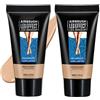 Doukesh 2 Pezzi Fondotinta Gambe Waterproof Crema Colorata Gambe Lozione per il Trucco Delle Gambe e Corpo Leg Makeup Concealer Copertura del Tatuaggio e delle Cicatrici (2 MEDIUM GLOW)