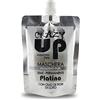 Pop Italy Crazy Up Maschera Colorante Senza Ammoniaca Semipermanente per Capelli - 200 ml (Platino)