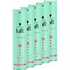 TAFT Schwarzkopf - Spray per capelli in taffettà, volume (5 x 250 ml), grado di tenuta 4, per capelli fini, spray volumizzante, formula vegana *