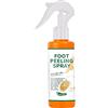 HADAVAKA Foot Peeling Spray Orange/green Tea Oil, Pedicure Dead Skin Exfoliator For Cracked Rough Heels, Dry Toe Skin & Calluses, Hydrating Nourish Peel Off Spray (Orange)