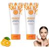 Sovtay Orange Exfoliating Whitening Gel Scrub for Face and Body Skin (2pcs)