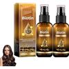 Junjie Biotin, siero per la crescita dei capelli, biotina, spray per la crescita dei capelli, per accelerare la crescita dei capelli e prevenire la caduta dei capelli (2 pezzi)