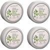 GLENOVA Cosmetics GLENOVA Crema Multiattiva con Olio di Oliva Karitè e Vitamina E Vegana 120 ml x 4 pezzi