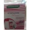 Generico Kit Depilazione Epil Caress, Scaldacera Elettrico Universale, Roll-on al Biossido di Titanio 100ml, 10 Strisce