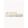 Westwing Collection Divano componibile 4 posti con poggiapiedi Colin