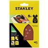 STANLEY ‎STA31009-XJ 5 Fogli di carta abrasiva grana 120