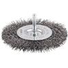 Bosch 1x Spazzola a disco PRO Metal Clean a filo ondulato per trapani avvitatori a rotazione e a percussione, codolo cilindrico (Ø 100 mm, Professional Accessorio Trapano)