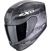 Genérico Scorpion, Exo-391, Caschi Moto Completi, AVA Grigio, M, Ammiratore Unisex