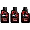 Motul Olio Motore 4T Moto - Motul 300V Factory Line Road Racing 10W-40, 3 litri (3x1 lt)