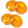 JaneShop WSShop 2 paia di indicatori di direzione per motocicletta, copriobiettivo per Harley Sportster 1200 883