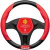 Momo Refial - Coprivolante per tuning, colore nero e rosso, 36,5-37,9 cm