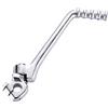 WOOSTAR Avviamento Pedale a Leva 13mm Regolabile Sostituzione per SSR 125 125TR TaoTao DB27 Apollo RFZ DBX14 DBX18 DS80 CT90 XR100R XL70 50cc 110cc 125cc 150cc Lifan Chinese Pit Bike Dirt Bike Argento