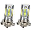 Ruiandsion 2PCS P26S LED Lampadina Del Motociclo Bianco AC/DC 10-30V 2016 69SMD Chips LED Lampadina per ATU/ATV Motobike Lampada, Plug and Play, Non-Polarità