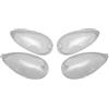 Moto In moto Kit 4 Gemme Trasparenti Compatibili Con Liberty 50 125 150 1997 1998 1999 2000 2001 2002 2003