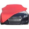 Star Cover telo copriauto da interno compatibile con Audi TT Roadster Mk2 copertura per auto Rosso GARAGECOVER Vestibilità perfetta e cover su misura