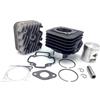 ONE BY CAMAMOTO | Kit Gruppo Termico Cilindro 70cc per Piaggio Liberty, Vespa ET2, Zip, Gilera Typhoon, Storm, Stalker, Scarabeo | Diametro 47mm, Completo di Testa, Pistone e Guarnizioni