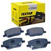 TEXTAR Kit pastiglie freni Anteriore con segnalatore acustico usura 2216501 Compatibilità con FIAT 500X 334, JEEP Renegade SUV BU, B1