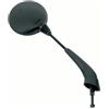 MSR RMS Specchio retrovisore destro PIAGGIO Liberty passo 8 x 1,25 nero Right rear view mirror PIAGGIO Liberty step 8 x 1.25 black