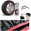 farbrothersonline CALZE DA NEVE PER GOMME AUTO PNEUMATICO 215/45R16 BOTTARI TAGLIA M (68072) CALZE DA NEVE E GHIACCIO PER 2 RUOTE MOTRICI SNOW SOCKS OMOLOGATE EU BOTTARI AUTO,SUV,FURGONI,CAMION