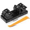 Frankberg Interruttore regolatore alzacristalli 1K1 521 5M1 1K2 162 163 | Compatibile con: Altaea XL 5P5 5P8, Polo 6C1 6R1, T.o.u.r.a.n 1T1 1T2, CC 358, Golf Plus 521 5M1, P.a.s.s.a.t 3C2