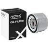RIDEX 7O0342 Filtro olio con una valvola blocco arretramento Compatibilità con FORD C-Max II DXA/CB7, DXA/CEU