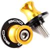 TREONK Supporti per Forcellone Posteriore - M8 Supporti Cavalletto Alluminio Coppia di Nottolini Alza Moto per Z900 Z 900 z900rs 2017-2025