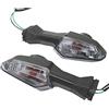 balikha 1 Coppia Frecce per Kawasaki 300 ER6N Z1000 ZX-6R - Fumo Nero