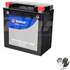farbrothersonline COMPATIBILE CON Moto Guzzi Stelvio 1200 8V STD/NTX 2011 A 2016 BATTERIA GIA' PRONTA ALL'USO TECNIUM BTX20CH-BS BATTERIE 18 AMPERE 12 VOLT AVVIAMENTO PER MOTORE SPECIFICA MOTO SCOOTER