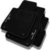 MOTOS PERFORMANCE Tappetini tappetini auto in velluto personalizzati destinato a BMW X1 F48 2015-2022 - Standard, Traforato, bianco e rosso -Ricamo CNC preciso, piping traforato di design, accessori per aut