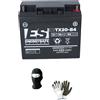 MOTO SPORT MONDO COMPATIBILE CON DUCATI Supersport 750 anno 1991 al 1997 BATTERIA YTX20-BS ENERGYSAFE ESTX20-B4 SIGILLATA GIÀ CARICA E PRONTA ALL'USO BATTERIE 18AH 12V SPUNTO 183A EN 175X72X165MM