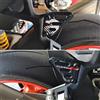 labelbike - Adesivi 3D Moto Battitacco Pedane Poggiapiedi Protezione e Decorazione in Resina Compatibile con Aprilia Tuono V4 1100 e Tuono V4 Factory 2021-2022