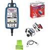 MOTO SPORT MONDO COMPATIBILE CON HARLEY-DAVIDSON 1450 STREET GLIDE CARICABATTERIE OPTIMATE 1 DUO PIOMBO 4 FASI STEPS MANTENITORE DI CARICA PER BATTERIA 12V PIOMBO (STD,AGM,GEL) E 12.8-13.2V LITIO