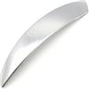RINKTEEA Copertura Maniglia portiera Interno Per Z4 Per E85 Per E86 2002-2008 Maniglia Per Porta Interna Per Auto Sinistra Destra(Polished Silver L)