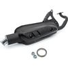 Maxtuned Impianto di scarico completo LeoVince SITO PLUS, acciaio per Malaguti F12 Phantom AC/LC