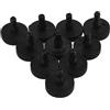 HAPINARY Tampone Pedale Freno Auto 10 Pezzi in Gomma Nera per Veicolo | Design Versatile e Funzionamento Stabile, Compatibile Vari Modelli di Auto, Montaggio Semplice