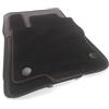 kh Teile Tappetini per Mercedes GLE W166 + Coupe C292 (cuciture decorative rosse), 4 pezzi, nero