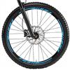 Decalart Kit adesivi per Cerchi Ruote Bici Mtb corsa sport 26 27,5 28 29 Pollici completo 2 ruote decalcomanie sticker filetto strisce L001 (053 Blu Leggero, 28-29 Pollici)