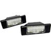 HUVNEXA 2x LED Luce Targa Bianco Canbus, for Juke F15 Navara D23 Note, for X-TRAIL, T31 Q50, for Qashqai, J10 J11 Luce targa auto