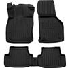 J&J AUTOMOTIVE SCOUTT Tappetini Auto in Gomma Su Misura per Seat Leon 4 KL1 / KL8 Dal 2020, Set da 5 Pezzi, Tappeti 3D Design con Bordo Alto, Inodore, Qualità Premium